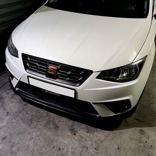 Seat Cupra Flag - Front Grill Badge | 3D