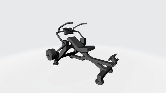 Abdominal Exercise Machine | 3D