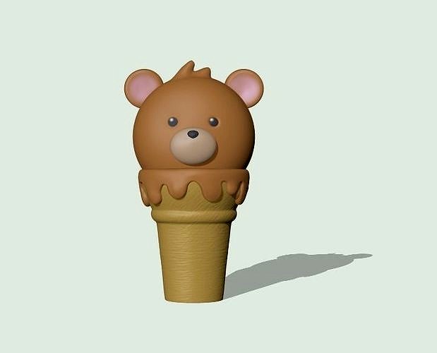 Bear Ice Cream | 3D