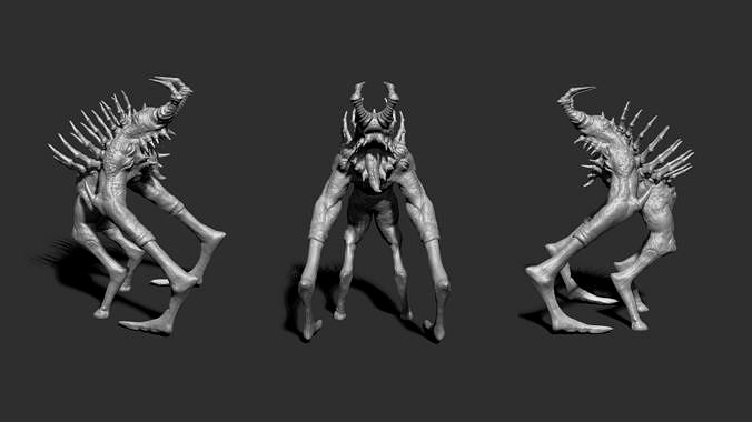 Blood Eagle Monster | 3D