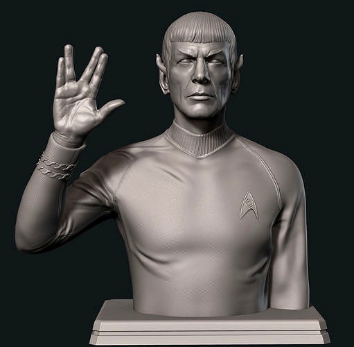 Spock Leonard Nimoy Bust | 3D