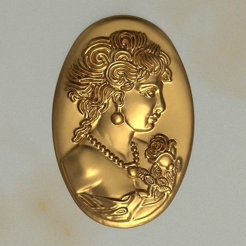 CAMEO PENDANT 3D PRINTABLE | 3D