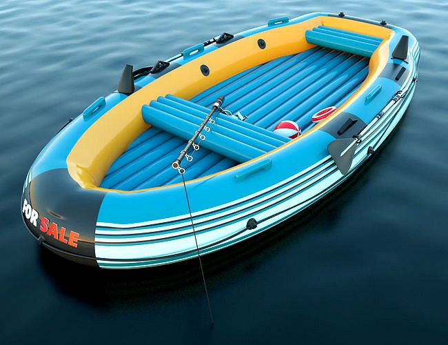 3d Lifeguard boat
