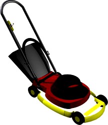 Mower 3D Model