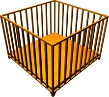 Crib 3D Model