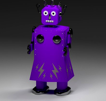 Electra Robot Tin Toy