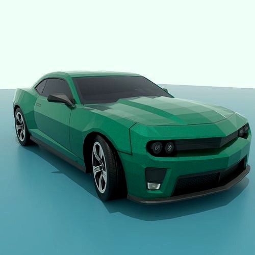 Low poly car