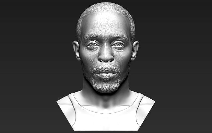 Omar Little from The Wire bust 3D printing ready stl obj formats | 3D