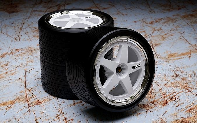 Nismo LM GT1 Wheel 3D Model