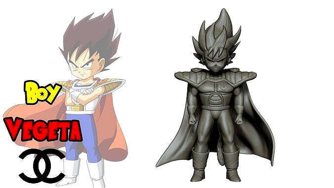 Boy Vegeta - Dragon Ball | 3D