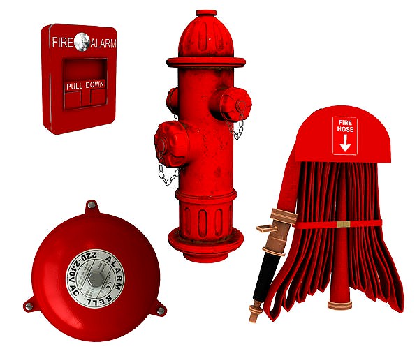 FIRE EQUIPMENT 3D