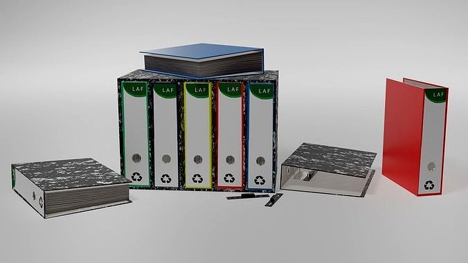 Lever Arch Files with Storage Box