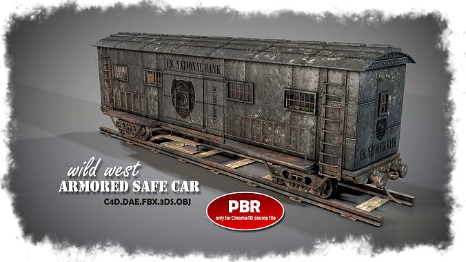 Wild West Armored Safe Car