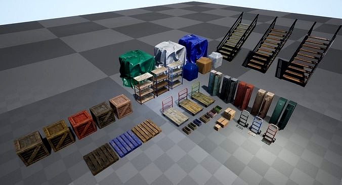 Warehouse Stuff and UE4