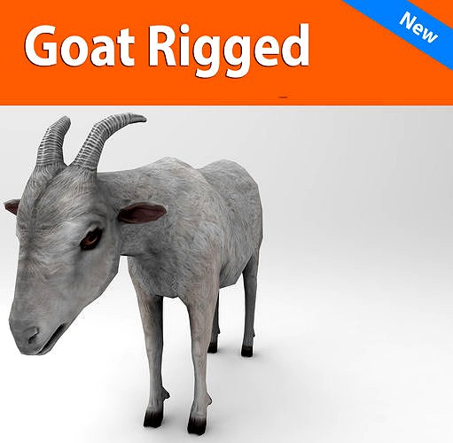 Goat Rigged model