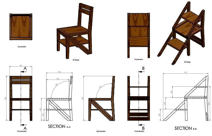 stair chair design