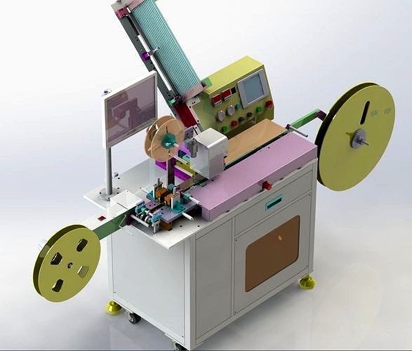 Semiconductor automatic taping machine