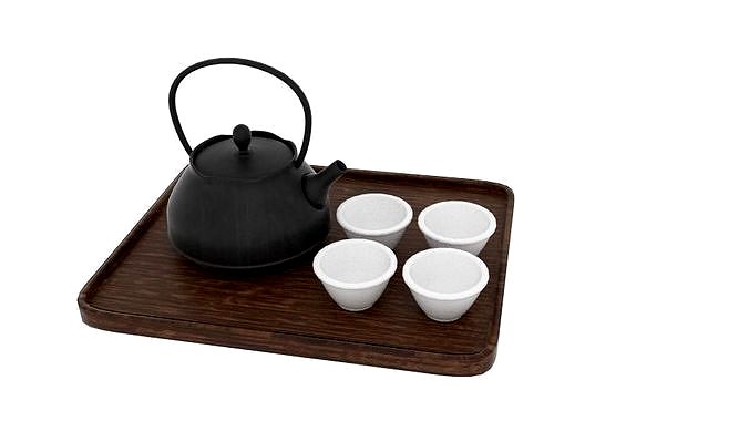 Japanese Art Teapot Set