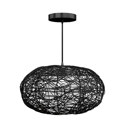 Accento lighting rattan Lamp 3D model