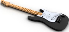 Guitar 3D Model