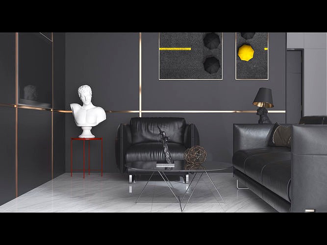 Interior Scene 3D model