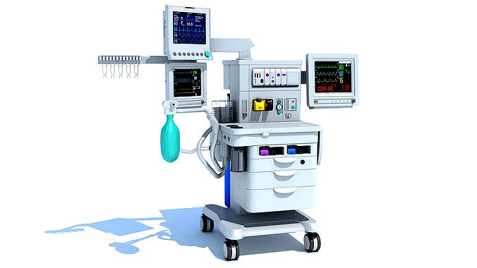 Anesthesia Respiratory Workstation Machine