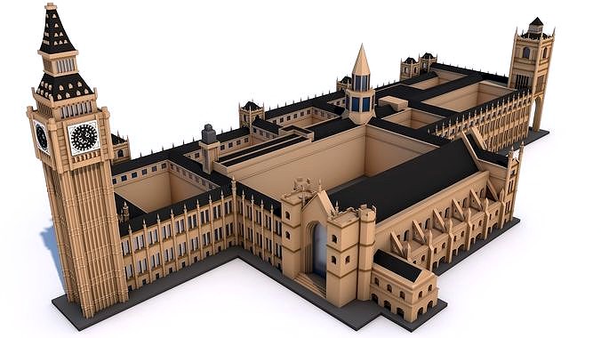 Big Ben and The House of Parliament London Landmark