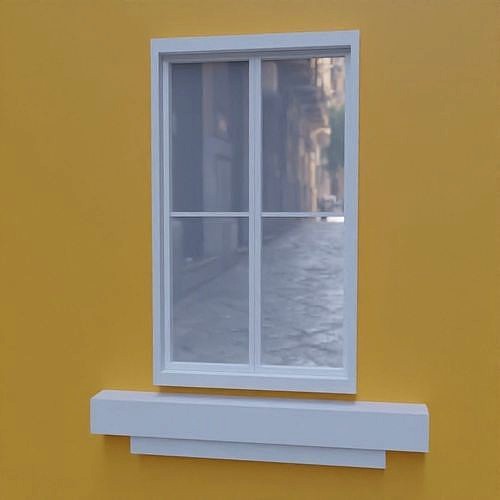 Low poly window 3 Cartagena