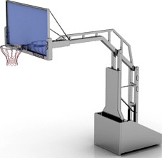 Basketball stand 3D Model