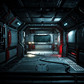 Omega. Sci-Fi Modular Environment Pack