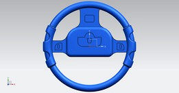 Automobile steering wheel