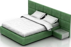 Bed 3D Model