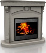 Fireplace 3D Model