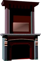 Fireplace 3D Model