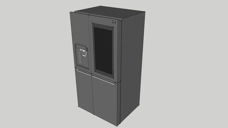 LG REFRIGERATOR Side By Side GC-X247CQAV 668L