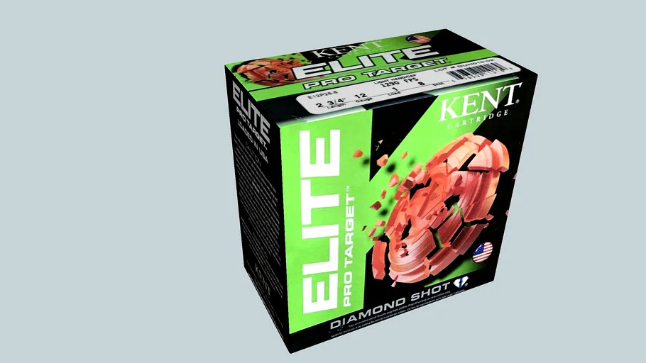 Kent Cartridge Elite Pro Target 12/70 , ammo box