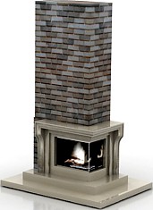 Fireplace 3D Model