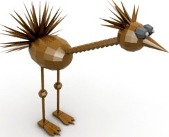 Bird 3D Model