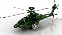 Helicopter 3D Model