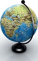 Globe 3D Model