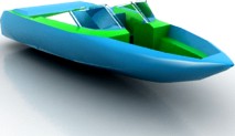Boat 3D Model