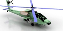 Helicopter 3D Model