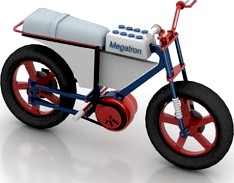 Motor bike 3D Model