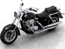 Motorcycle 3D Model