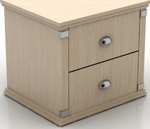 Bedside table 3D Model