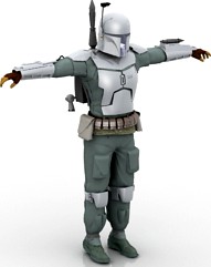 Boba Fett 3D Model