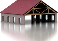 Roof 3D Model