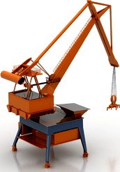 Crane 3D Model