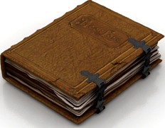 Book 3D Model
