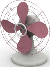 Fan 3D Model